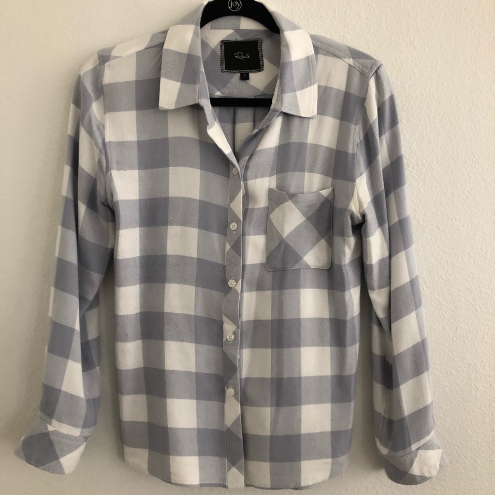 Rails Hunter Checkered Button Down - image 2